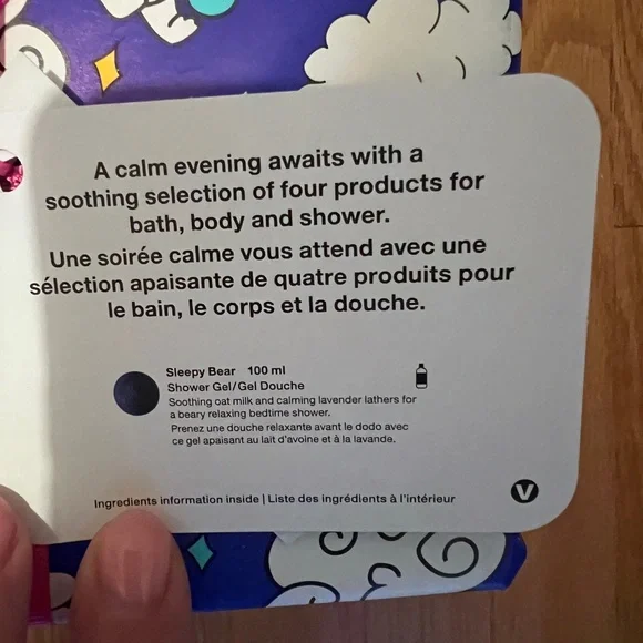 LUSH Sleepy Bear Bath Bomb and Body Lotion Set - Picture 4 of 5